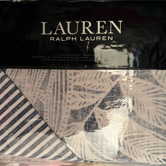 Evan Botanical Palm duvet cover Set, Full/Queen - Picture 2 of 10